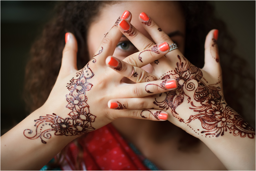 Henna, The Temporary Tattoo Technique